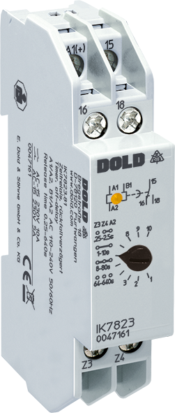 Dold IK7823.81 AC110-240V 0,25-640M, Timer, Off-delay, sku: 0047162