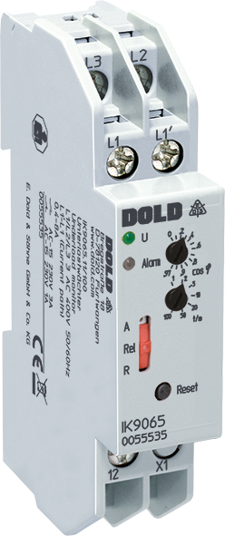 Dold IK9065.11/100 3AC400V 0,1-2A, Underload monitor (Cos-phi monitor), sku: 0060873