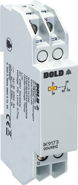 Dold IK9173.11/200 AC24V 0,85UN4%, Undervoltage Relay, Single-Phase, sku: 0053031