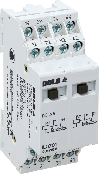 Dold IL8701.13 AC50HZ 24V, Input-Output interface relay, sku: 0049704