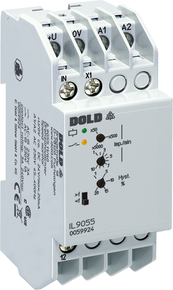 Dold IL9055.11/60 100-10000IPM UH=AC230V, Speed Monitor, sku: 0059756
