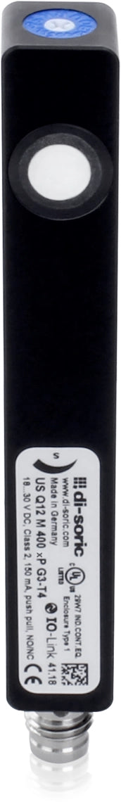 DI-Soric US Q12 M 400 XP G3-T4 Ultrasonic sensor US-Q12