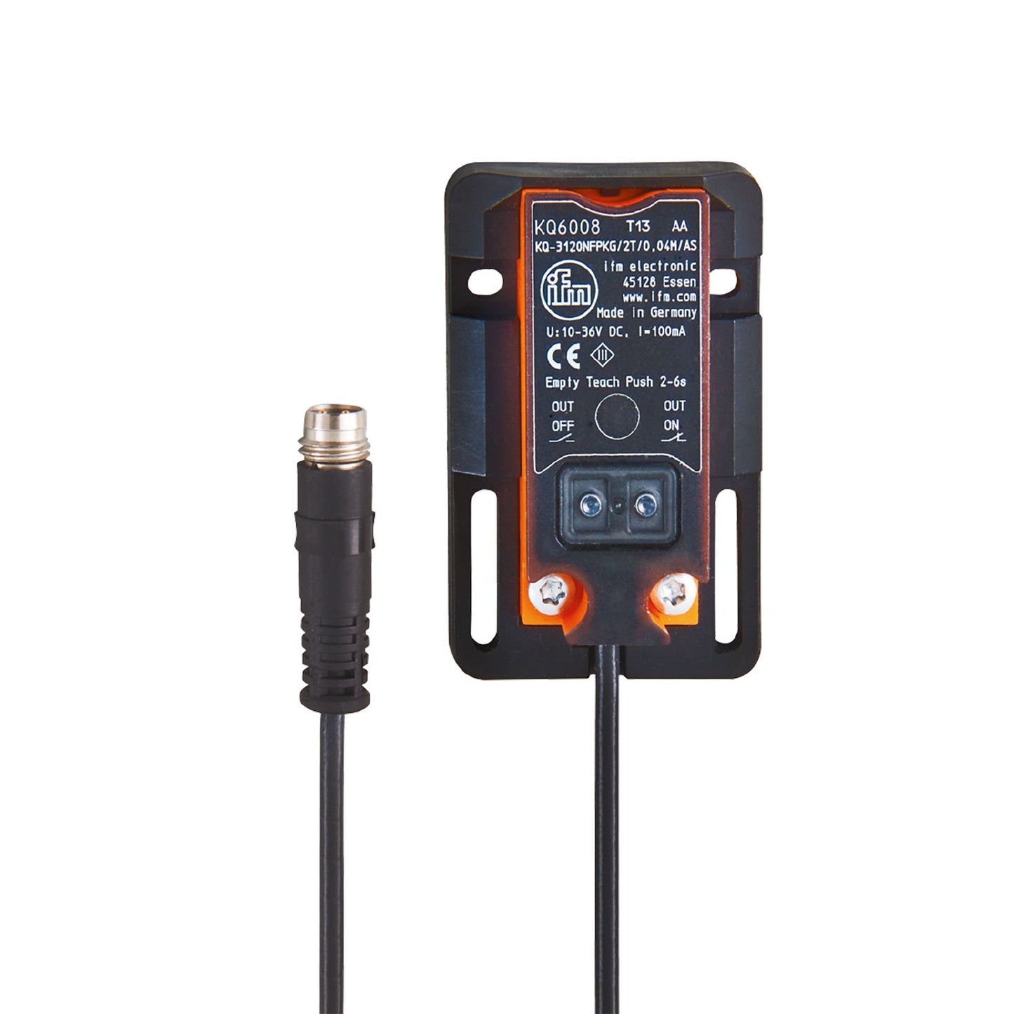 IFM KQ6008 - Capacitive sensor KQ-3120NFPKG/2T/0,04M/AS