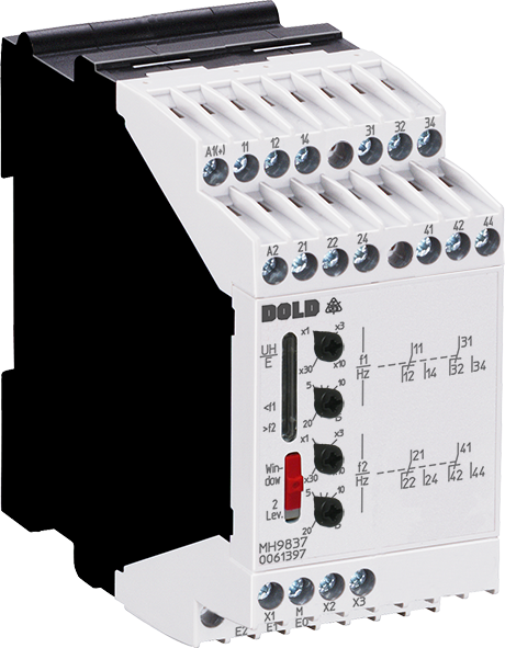 Dold MH9837.38/500 2x5-600HZ Tv=0, Frequency Relay, sku: 0064839