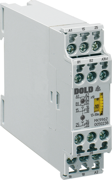 Dold MK9962 AC/DC24V+AC220-240V 0,5-10H, Timer, Off-delay, sku: 0044942