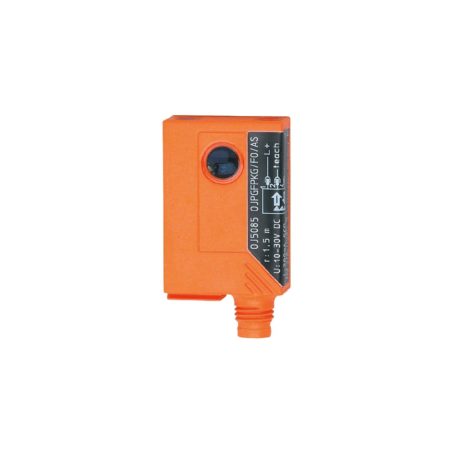 IFM OJ5085 - Retro-reflective sensor for the detection of transparent objects OJPGFPKG/FO/AS