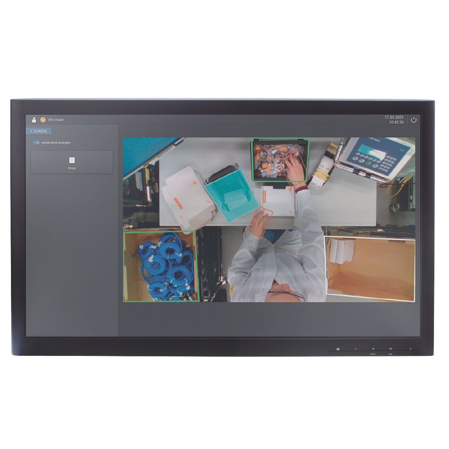 IFM OXZ100 - worker assistance system ifm mate IFM MATE WORKER ASSISTANCE