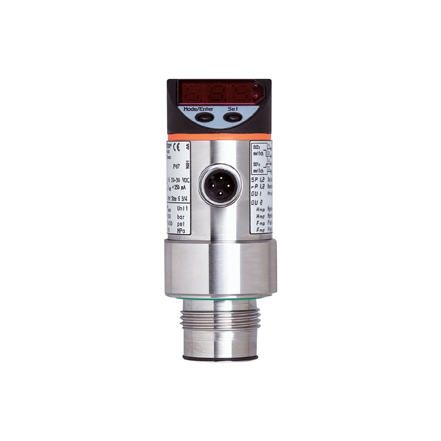 IFM PF2957 - Flush pressure sensor PF-001BREB34-MFRKG/US/      /P