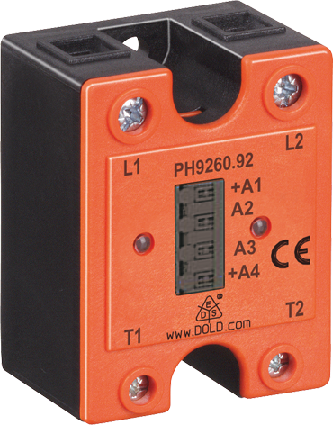 Dold PH9260.92 AC48-480V 2xAC48A, Solid-state relay / contactor, 2-poles, sku: 0064252