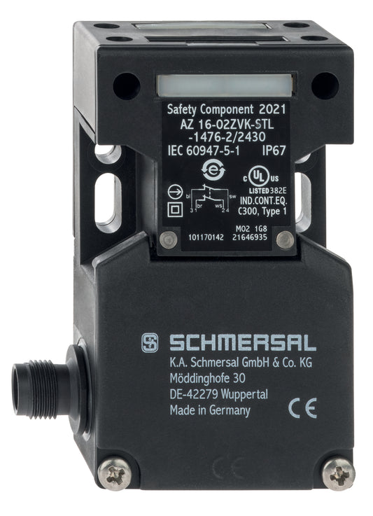 Schmersal AZ 16-02ZVK-STL- 1476-2/2430 Sicherheitsschalter mit separatem Betätiger