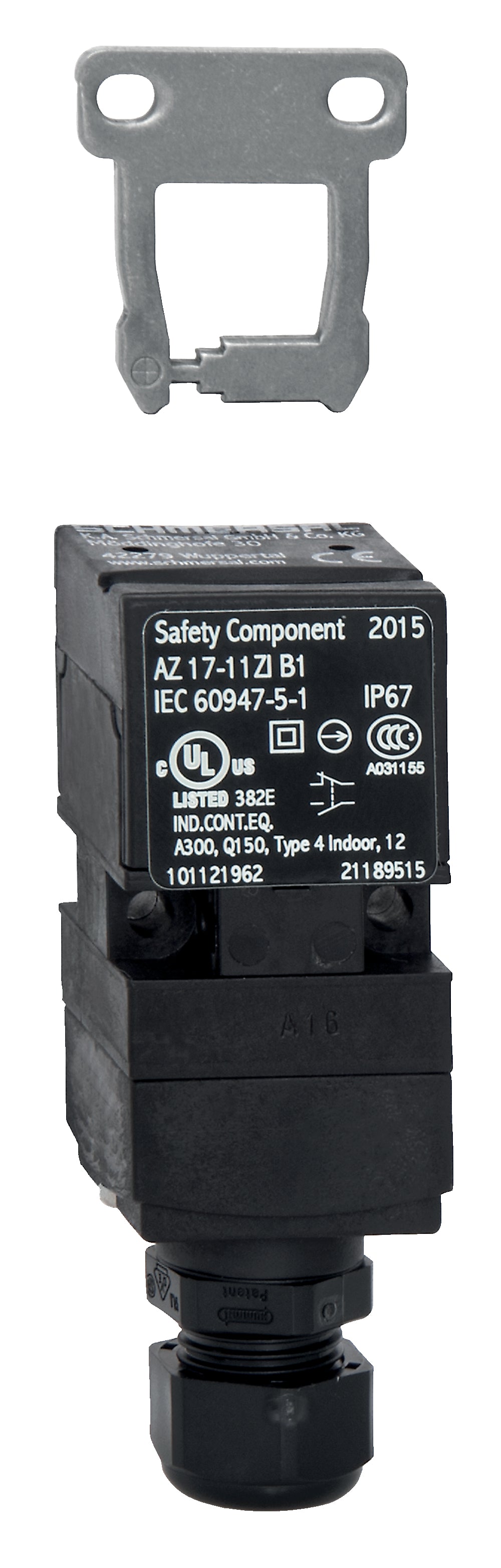 Schmersal AZ 17-02ZRI B5 Sicherheitsschalter mit getrenntem Betätiger, sku: 101136309