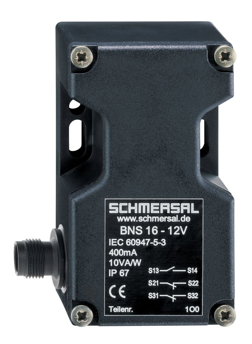 Schmersal BNS 16-12ZV-ST3 Magnetischer Sicherheitssensor, sku: 101195989