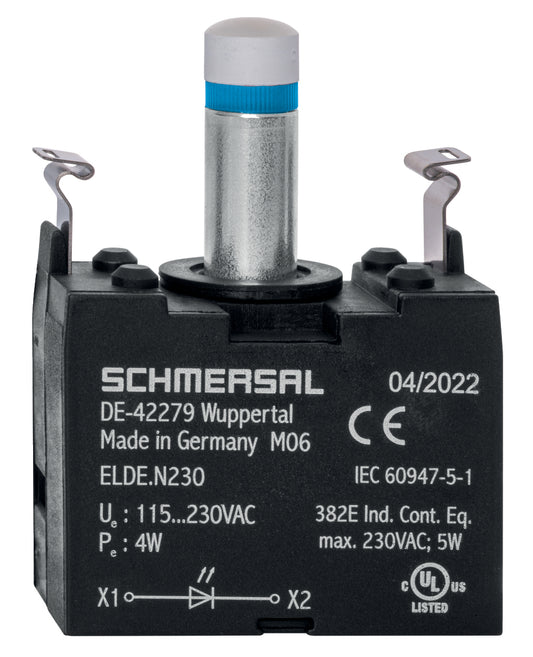 Schmersal ELDE.NBL230 Lichtklemmenblock mit integrierter Multi-LED, sku: 101166025