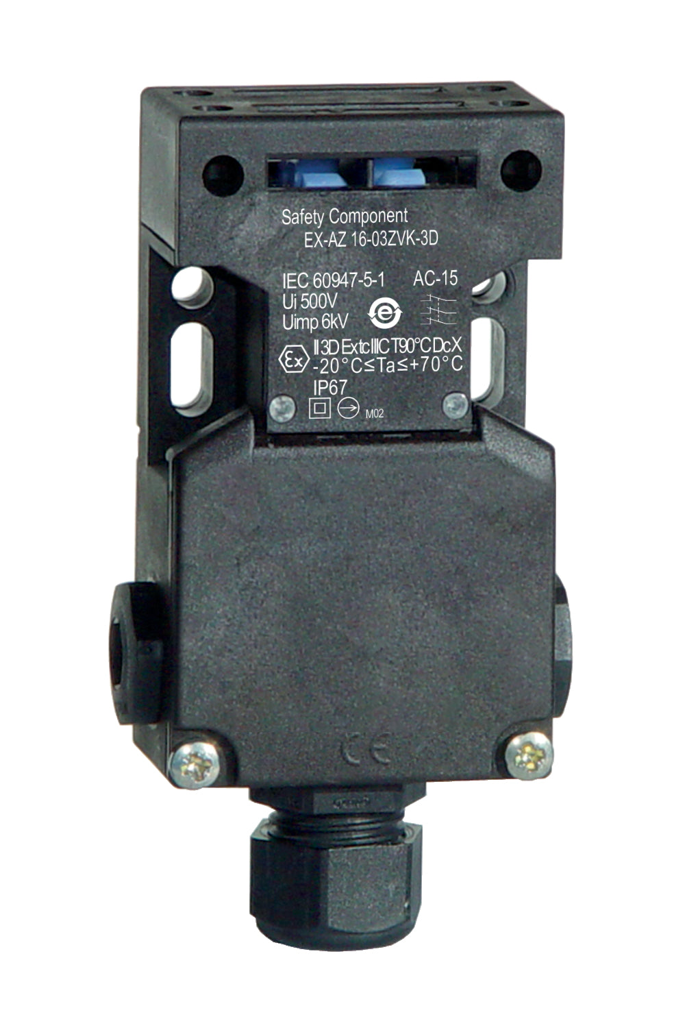 Schmersal EX-AZ 16-12ZVRK-3D Safety switch with separate actuator, sku: 101185377