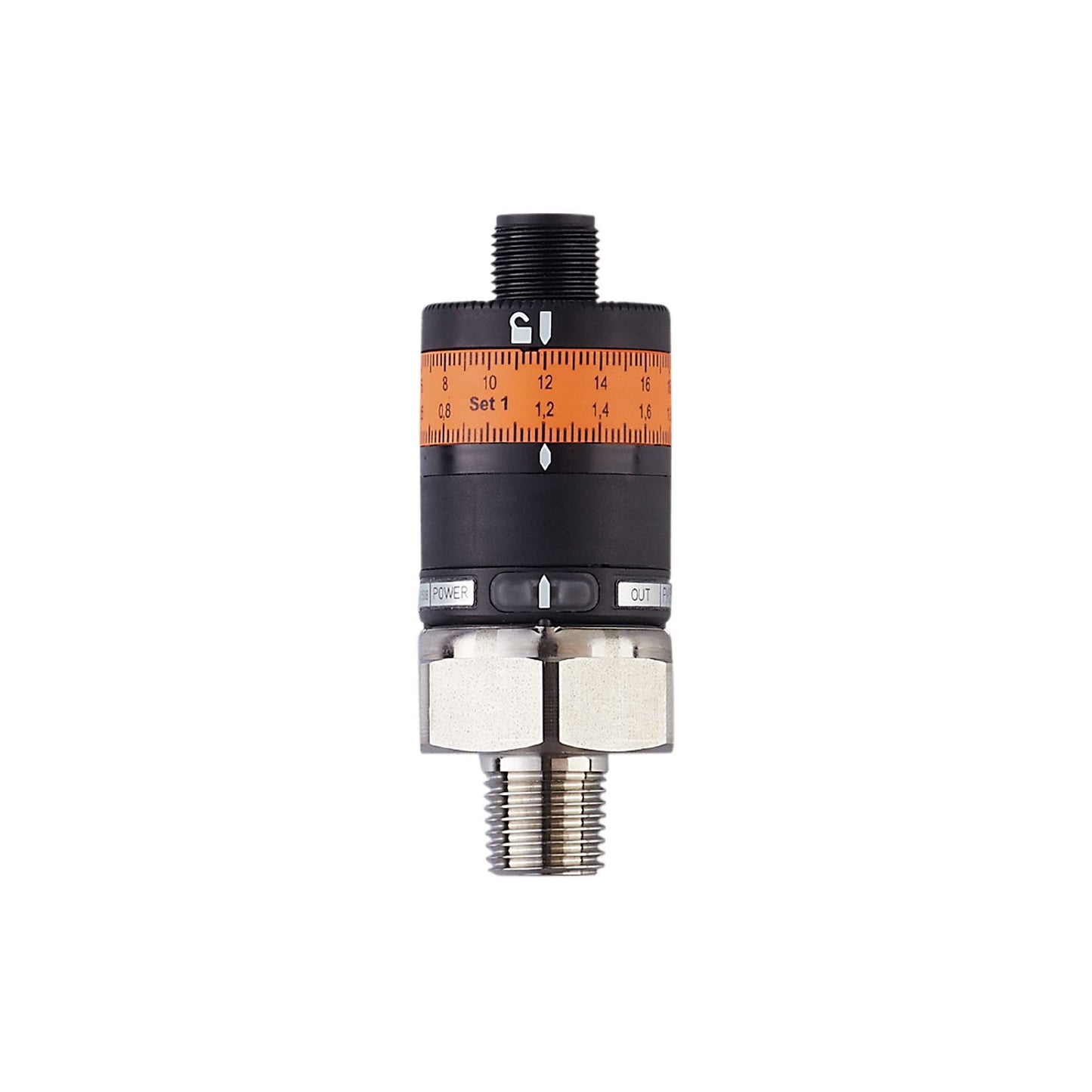IFM PK5722 - Pressure switch with intuitive switch point setting PK-100-SFR14-PSPKG/US/      /W