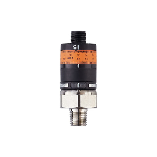 IFM PK5722 - Pressure switch with intuitive switch point setting PK-100-SFR14-PSPKG/US/      /W