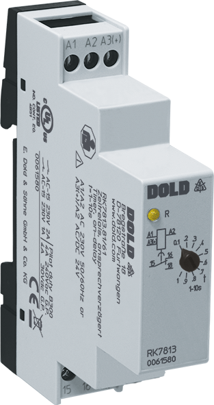 Dold RK7813.81/61 AC230V+AC/DC24V, Timer, On-delay, sku: 0061581