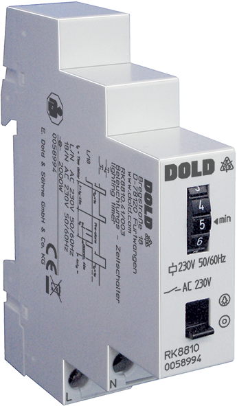 Dold RK8810.41/003 AC230V 0,5-10M/2-40M, Lighting time switch, sku: 0058994