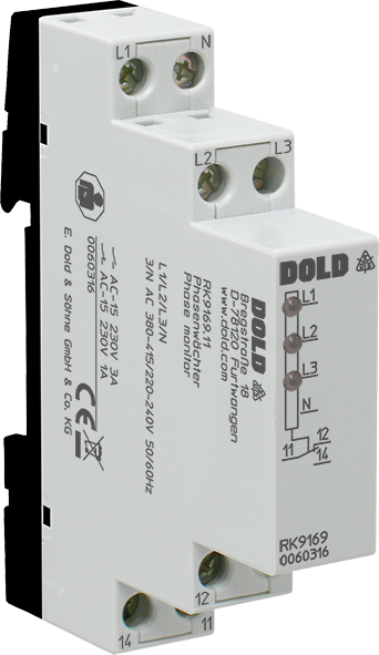Dold RK9169.11 3AC380-415/220-240V, Phase monitor, sku: 0060316