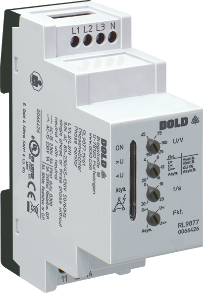 Dold RL9877.11/120/61 3/N AC80-230/, Phase monitor, sku: 0066881