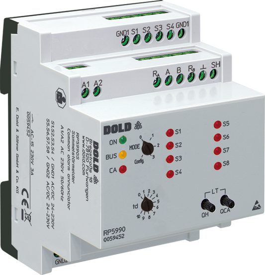 Dold RP5990S DC24V, Common Alarm Annunciator, sku: 0059450