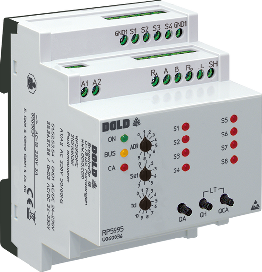 Dold RP5995S AC230V ERWEITERUNGSMODUL, New- / First- / Common Signal Annunciator, sku: 0060034
