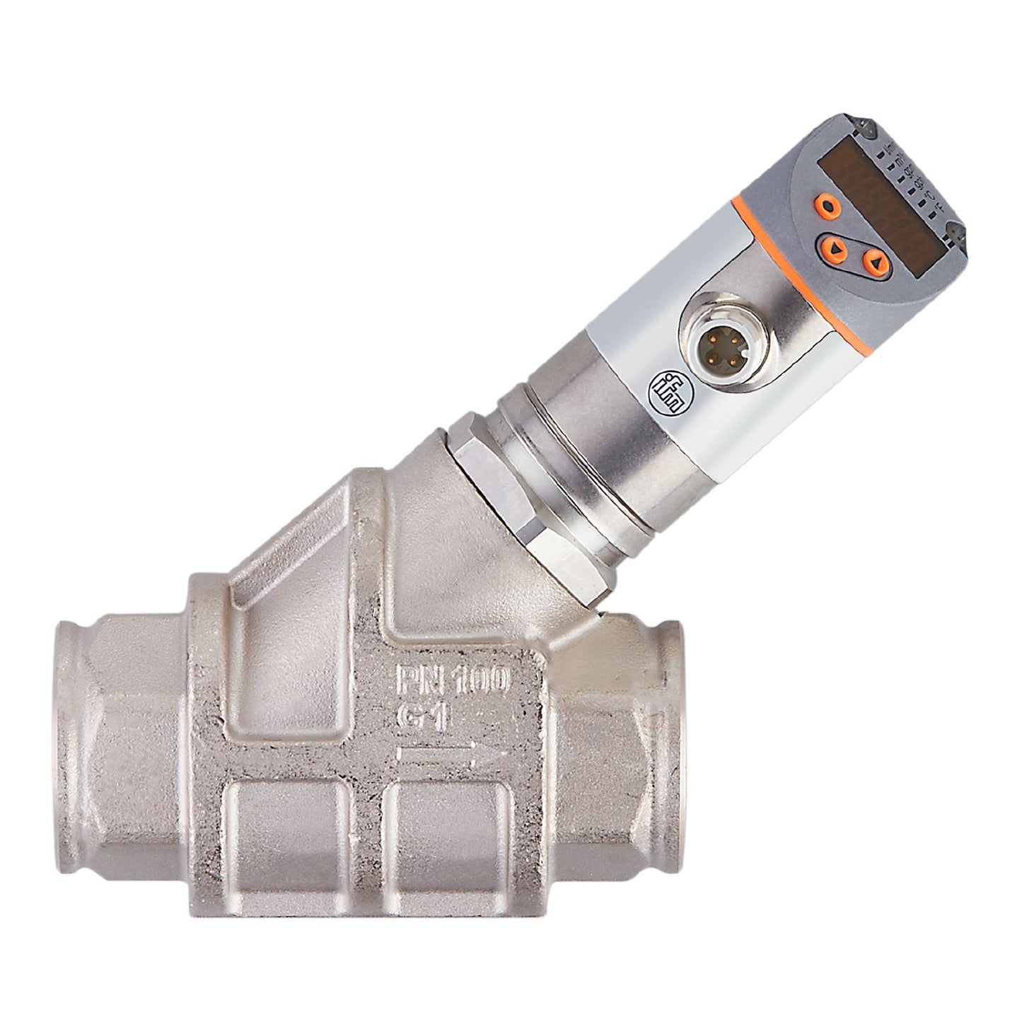 IFM SB7242 - Flow meter with integrated backflow prevention and display SBG11KL0FRKG