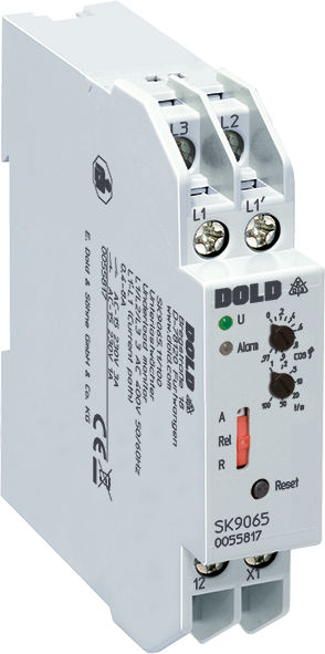 Dold SK9065.11/100 3AC400V 0,4-8A, Underload monitor (Cos-phi monitor), sku: 0055817