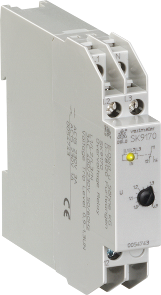Dold SK9170.11/031 3AC400V 0,9-1,3UN, Overvoltage Relay, 3-phase, sku: 0064959