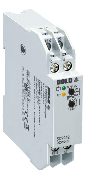 Dold SK9962.81 AC/DC12-240V 0,05S-300H, Timer, Off-delay, sku: 0056040