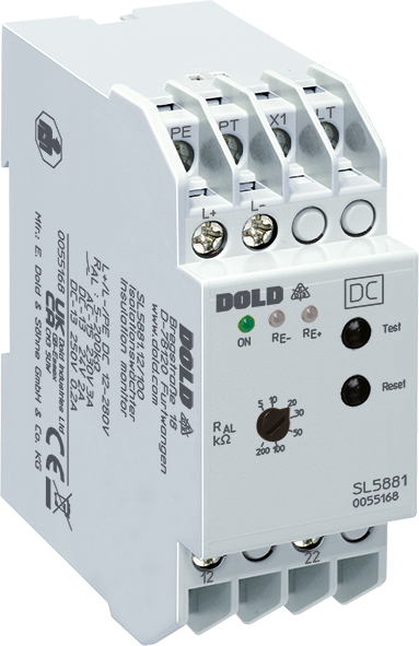 Dold SL5881.12 DC12-280V UH AC220-240V, Insulation monitor, sku: 0054627
