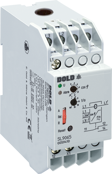 Dold SL9065.11CT/100 3AC400V 5-100A, Underload monitor (Cos-phi monitor), sku: 0059410