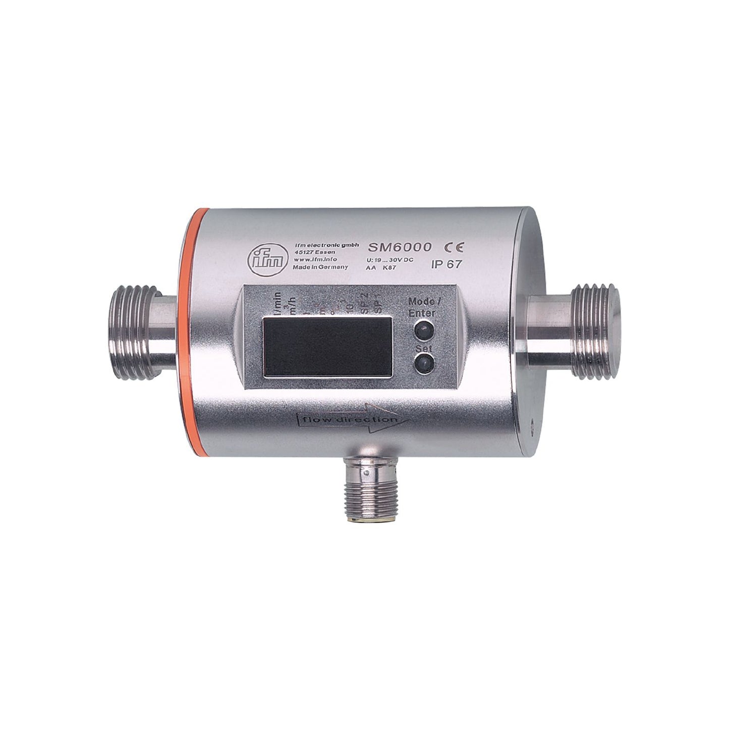 IFM SM6000 - Magnetic-inductive flow meter SMR12GGXFRKG/US-100