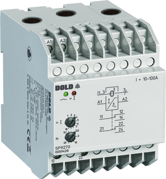 Dold SP9270.12CT AC220-240V 0,5-5A, Overcurrent Relay, sku: 0060909