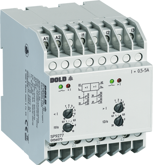 Dold SP9277.39/002 AC400-440V 0,5-5A, Over- and Undercurrent Relay, sku: 0058458