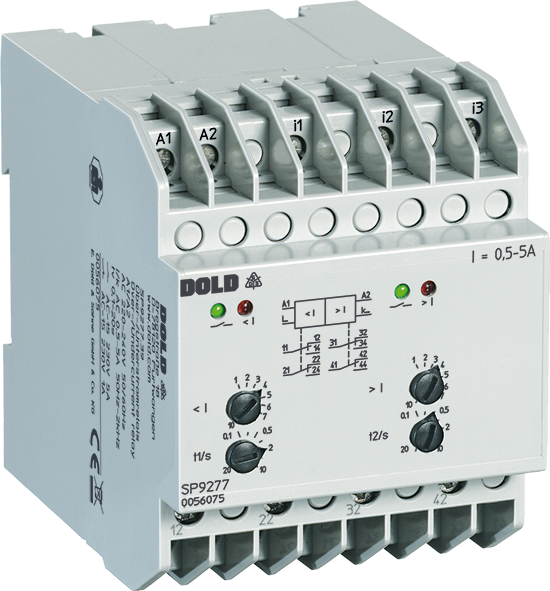 Dold SP9277.39/010 AC/DC24V 1-10A, Over- and Undercurrent Relay, sku: 0054777