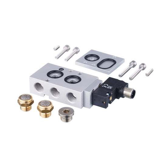 IFM ZJF131 - 5/2-way solenoid valve adjustable to 3/2-way solenoid valve STEUERVENTIL 3_2 5_2