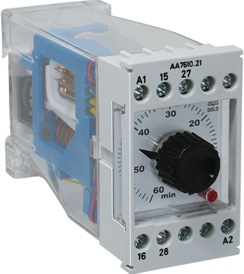 Dold AA7610.21 AC50/60HZ 127V 2-60M, Time relay, ON delay, sku: 0006926