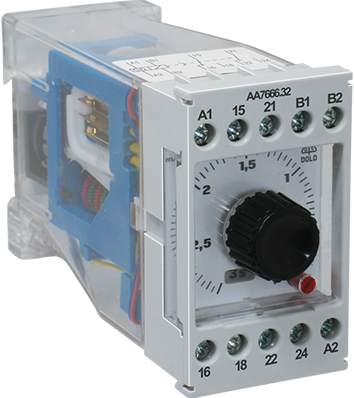 Dold AA7666.21/004 50/60HZ 110V,15-1000S, Time relay, OFF delay, sku: 0021996