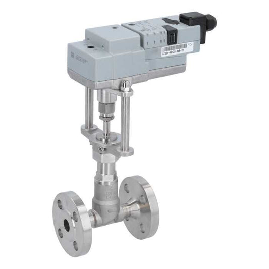 END Armaturen ANBKL300471015/04-FL, Motorregel-Nadelventil, DN15, FL, 24VAC/DC,  Edel./Metall-PTFE, Q=300-1300l/h, bei delta p 1bar