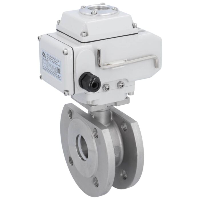 END Armaturen MK311705-LE052100, Kugelhahn-MK, DN32, mit Antrieb-LE05 Ed. 1.4408/PTFE-FKM-Grafit, 24V DC, Laufzeit 20s.