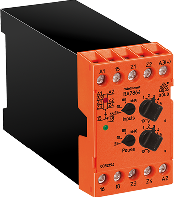 Dold BA7864.81/001 AC/DC24V+AC220-240V, Time relay, asymmetric flasher, sku: 0036425