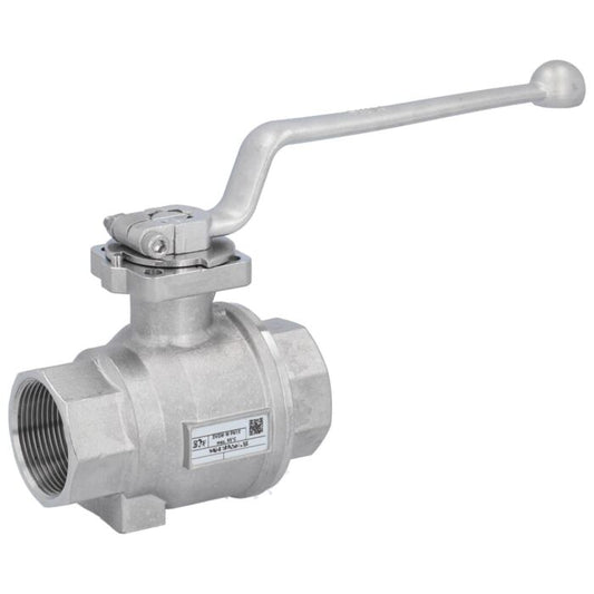 END Armaturen BW311627, Kugelhahn 11/2", DIN-DVGW W570-1, PN10, ISO5211 Edelstahl/PTFE-EPDM, Innengewinde, DIN3202-M3