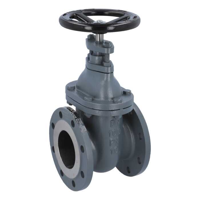 END Armaturen CA501413, Keilschieber DN200, PN10, DIN 3352-2B GG-25/Niro,innenliegende Spindel