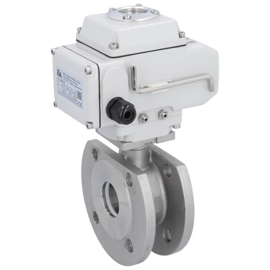 END Armaturen MK311705-LE054100, Kugelhahn-MK, DN32, mit Antrieb-LE05 Ed. 1.4408/PTFE-FKM-Grafit, 230V AC, Laufzeit 20s.