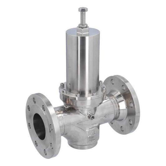 END Armaturen DK330408008/A, Kolbendruckmin., DN65, Edel./FKM, FL, Tmax.:180°C Eingangsdruck: max.16bar, Ausgangsdruck: 3-7.5bar