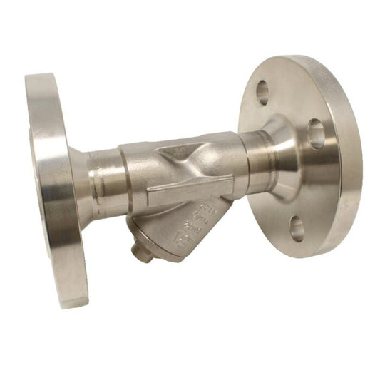 END Armaturen EA300106, Schmutzfänger DN40, PN16/40, Edelstahl 1.4408 Feinsieb 0.25mm, Flanschausführung, EN558-1