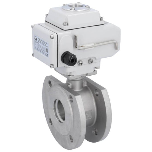 END Armaturen MK311707-LE052100, Kugelhahn-MK, DN50, mit Antrieb-LE05 Ed. 1.4408/PTFE-FKM-Grafit, 24V DC, Laufzeit 20s.