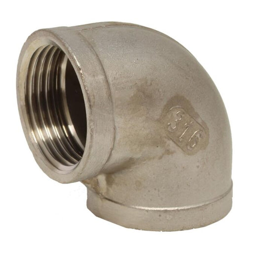 END Armaturen FG2022, Winkel 90°, 3/8" (DIN2999) innen/innen Edelstahl 1.4408