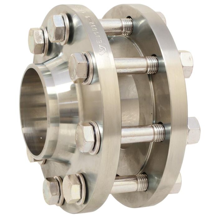 END Armaturen FS200313, Montage-Set DN200, PN16, Edelstahl 1.4571 für Zwischenflansch-Absperrklappen